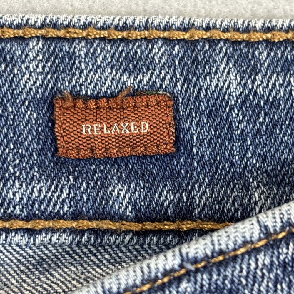 Red Ale By Alesbury Relaxed Blue Jeans Size 35 X 30 - Picture 4 of 12
